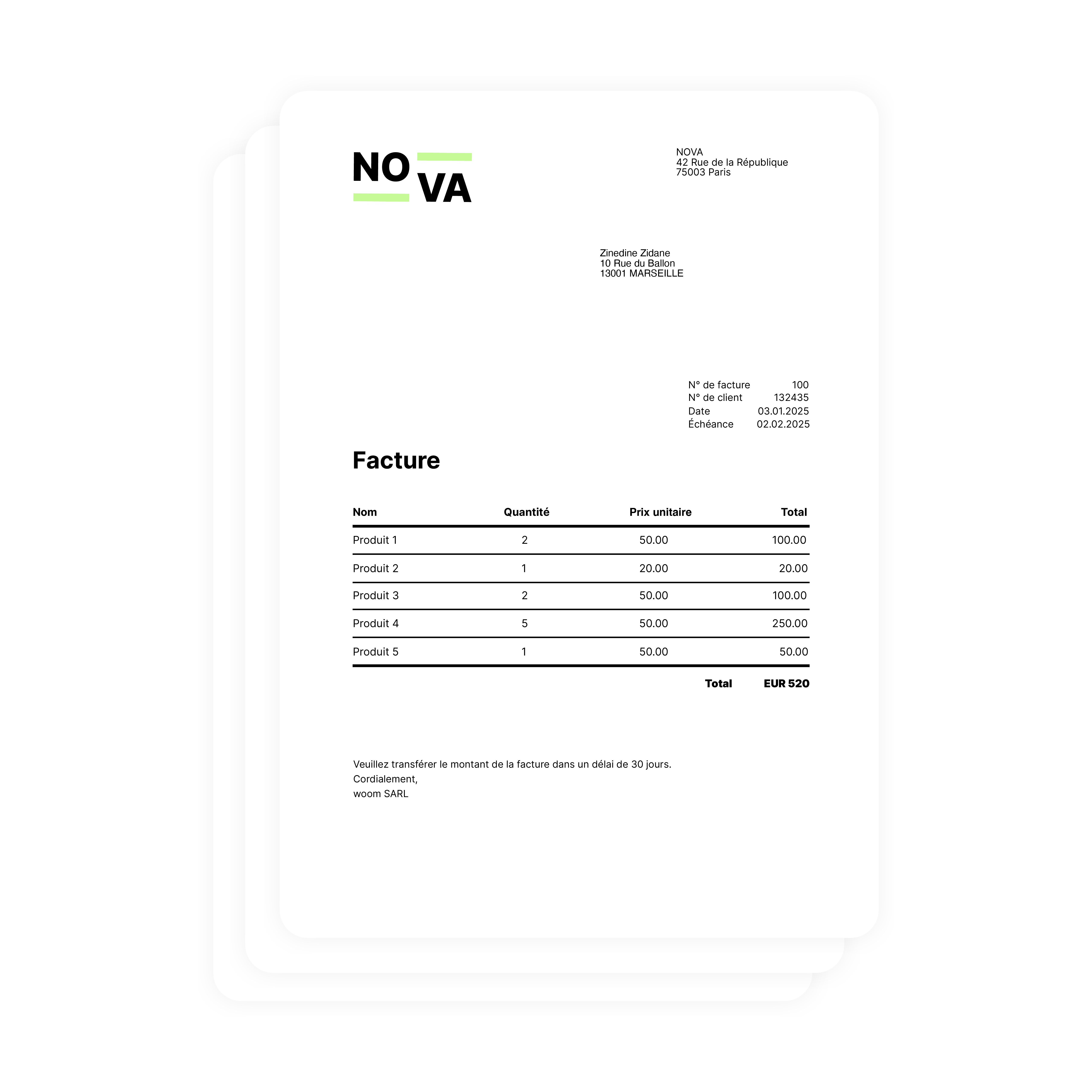 Mailing en masse fonction Pingen