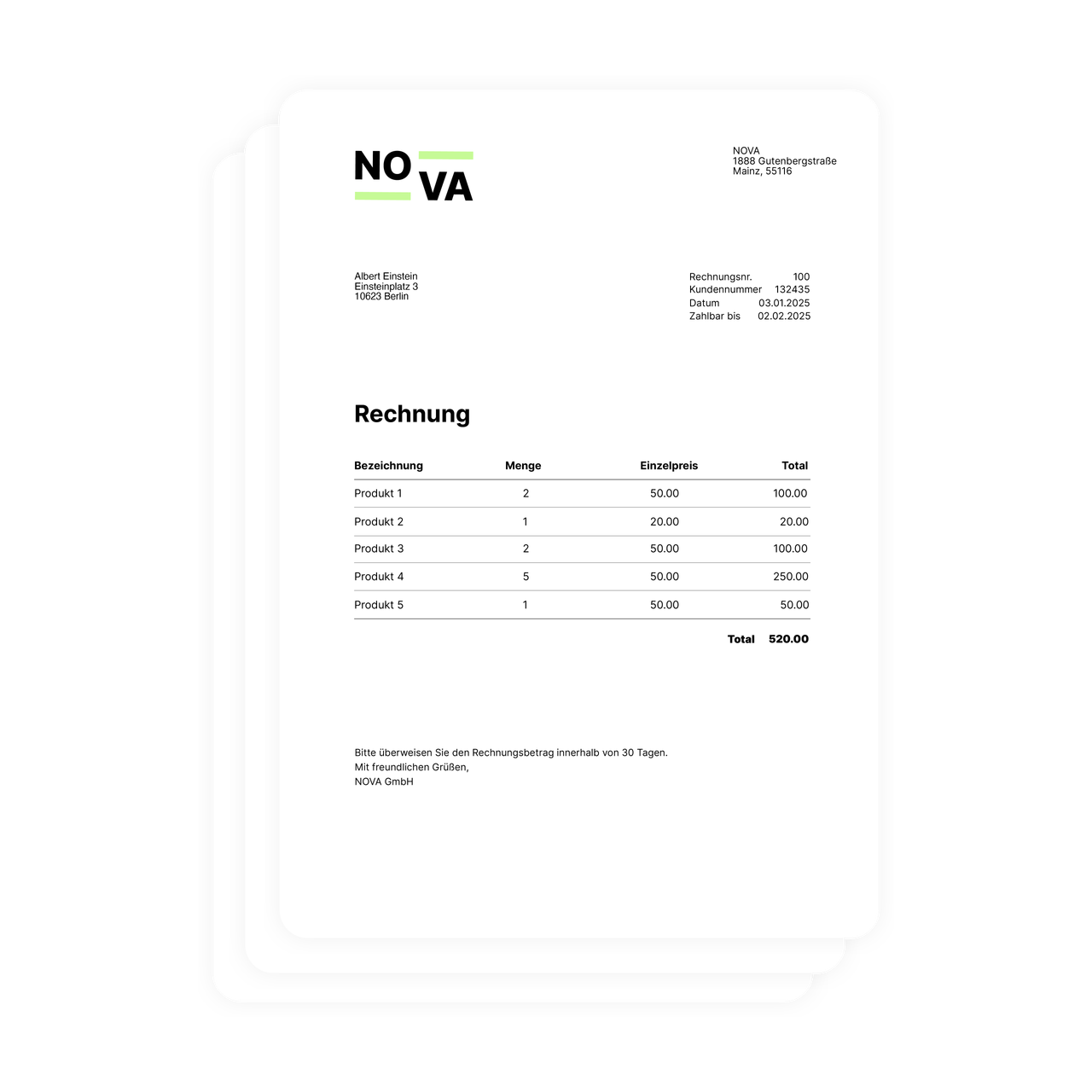 Massenmailing Pingen funktion