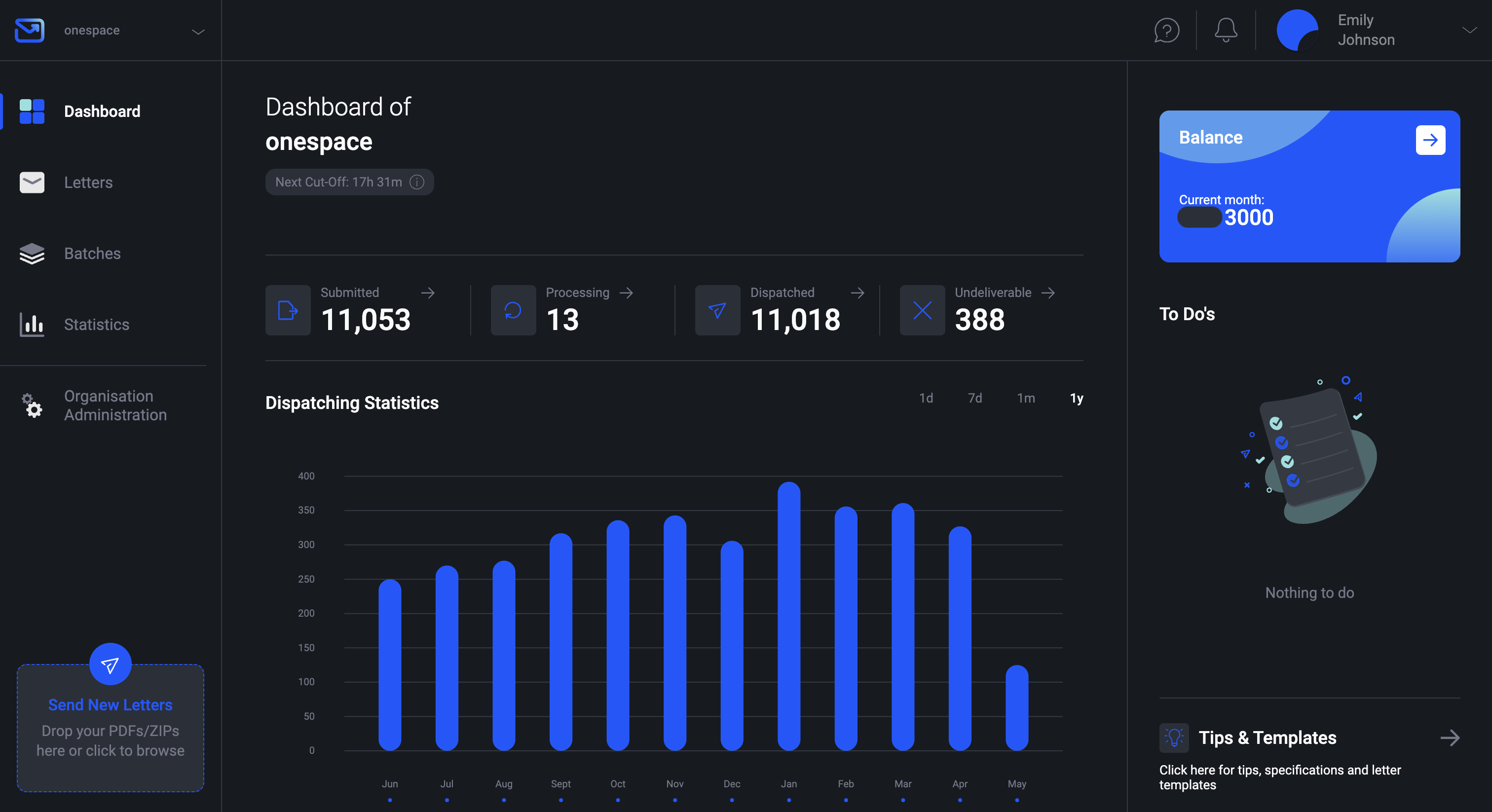 Send letters online - Pingen WebApp